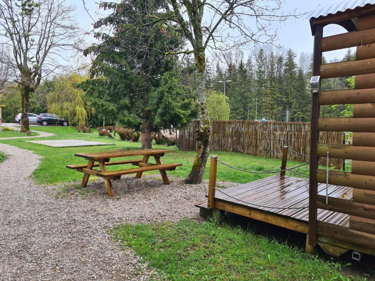 Roulottes Gites - Auberge De La Riviere Foncine-le-Haut Exterior foto